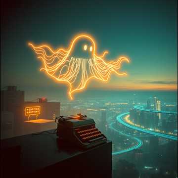 Neon Ghost in the Mainframe (longer version)