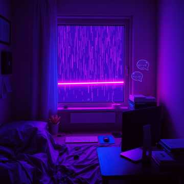 Neon Rain in My Room (longer version)