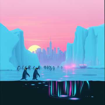 Last Penguin Turns off the Wi‑fi (longer version)